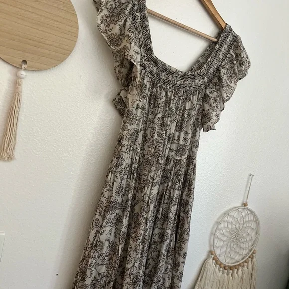 Free people Floral Print Maxi Dress - Picture 2 of 6